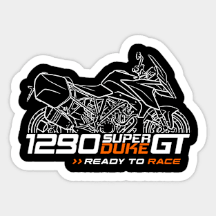 KTM 1290 Super Duke GT 2016-2018 + Saddlebags Sticker